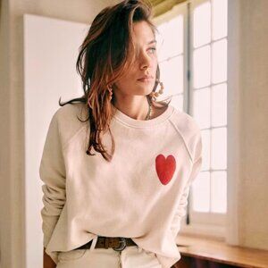 Sézane x Bobo Choses - Heart sweatshirt